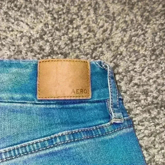 Aeropostale high rise distressed skinny jeans - Picture 3 of 5